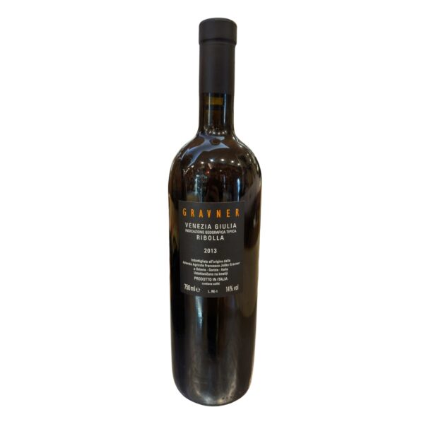 ribolla gravner 2013 back